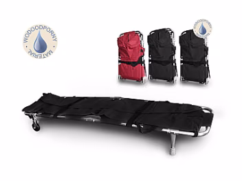 Transporttragen mit Tasche, schwarz, wasserdicht