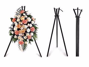 Kranzständer – 100 cm, schwarz