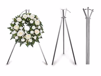 Kranzständer – 140 cm, Silber